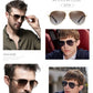 CLLOIO New Titanium Alloy Sunglasses Polarized Men's Sun Glasses Women Fashion Pilot Gradient Eyewear Photochromic Oculos De Sol