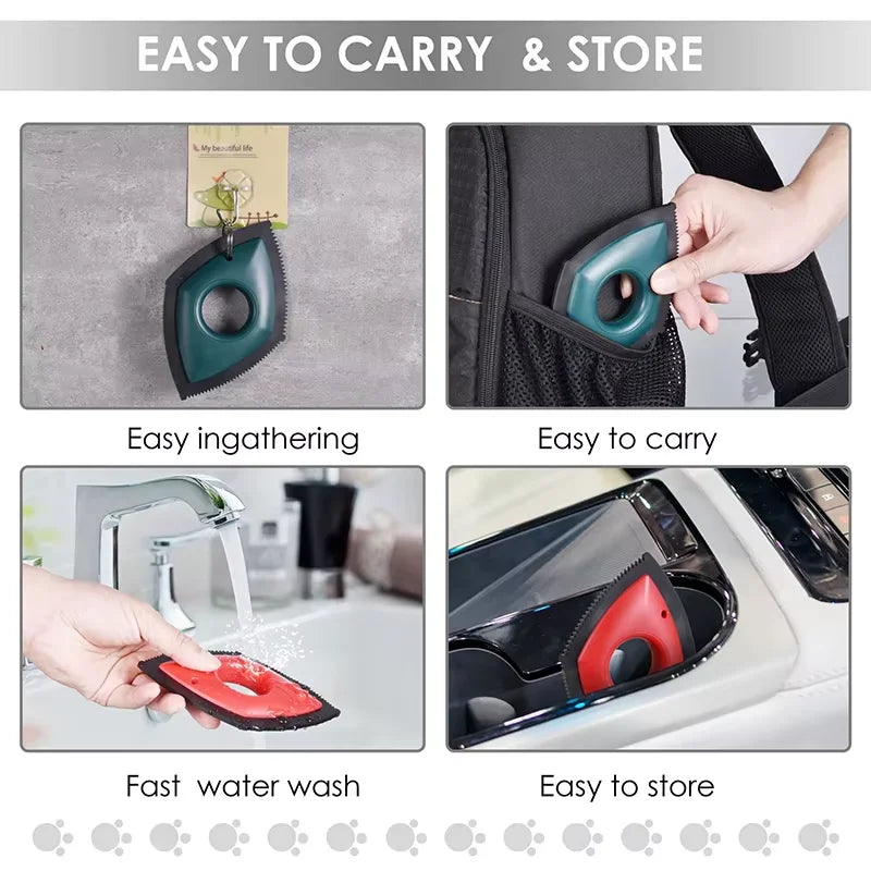 4 Modes Pet Hair Remover Brush Householdfor Carpet Sofa Cloth Car Seat Rubber Reusable Detailer Cleaning Tool Dog Cat Hair Combs