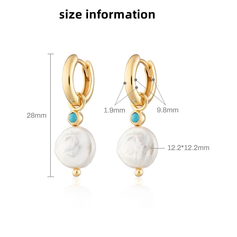 Elegant 925 Sterling Silver Pearl Hoop Earrings for Women – Fine Jewelry for Weddings, Engagements, Parties & Gifts | Bulbusbow