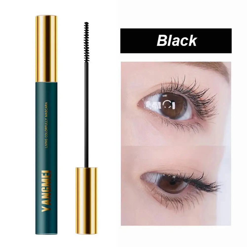 Ultra-fine Mascara Curling Thick Lengthening Eyelash Mascara Long-lasting Cosmetics Natural Eyes Waterproof Non-smudge Exte X9H6