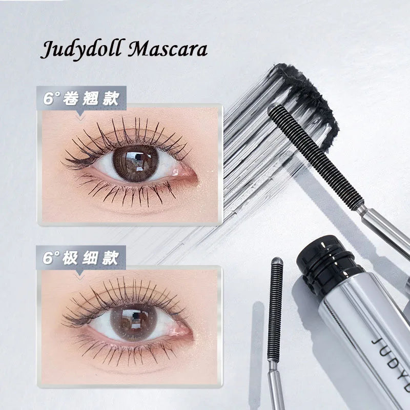 Judydoll Sunflowers Mascara Longlasting Stereotypes Waterproof Non-blend Slim Curly Thick Three-dimensional Steel Tube Cosmetics