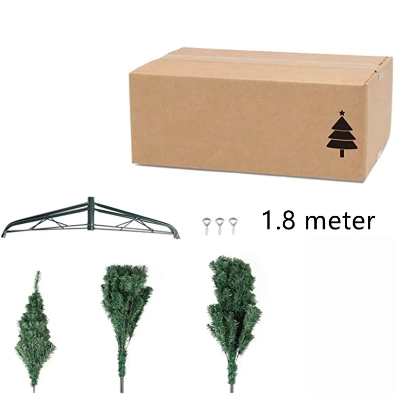 180cm/150cm Christmas Tree with 700/450 Tips 6ft/5ft Artificial Tree with Metal Stand Pink White Blue Christmas Tree