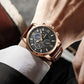 Unlock Timeless Style: The Ultimate Chronograph Leather Watch – Perfect Gift for Every Occasion!