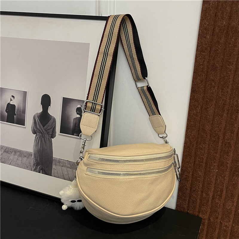 New Wide Shoulder Strap Fashion Shoulder Bag For Women