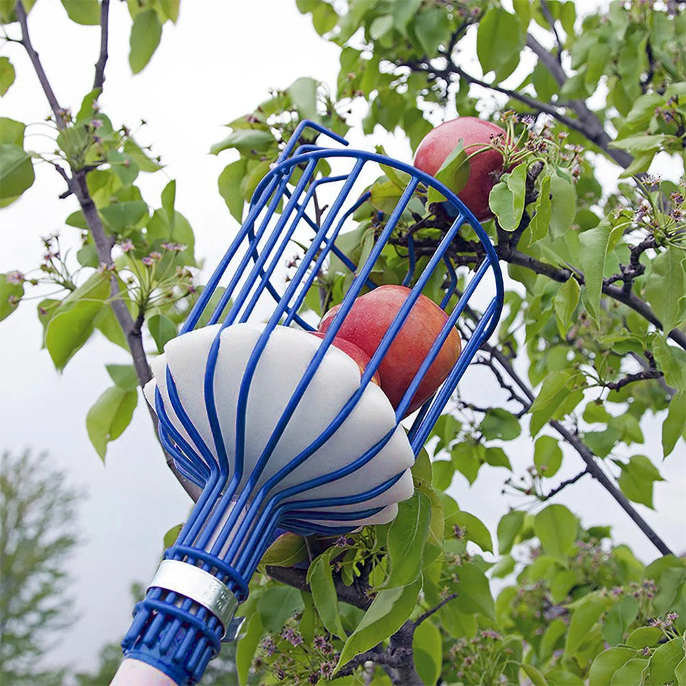 Fruit Pickers Removable Gardening Apple Pear Peach Fruits Collection Picking Head Fruit Catcher Device Greenhouse Garden Tools