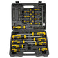 BLOSTM 42PCS Premium Magnetic Screwdriver Set Cross-Head Flat Heads Precision