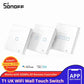 T1 Smart Wifi RF / APP / Touch Control Wall Light Switch 1 /2 /3 Gang 86 Type UK Panel Wall Touch Light Switch Smart Home