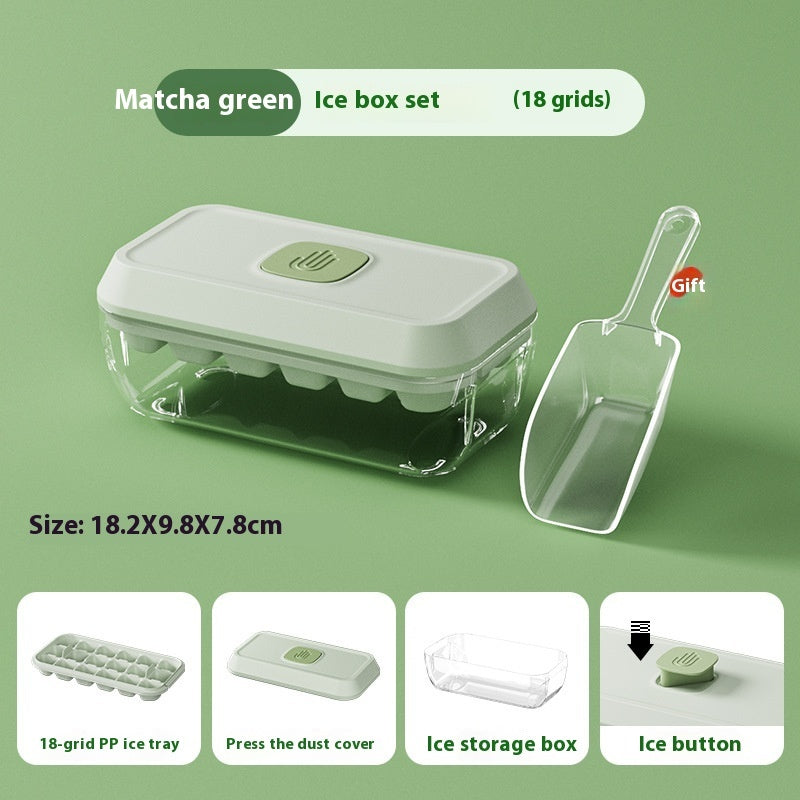 Ice Cube Mold Household Ice Hockey Silicone Press Ice Cube Tray