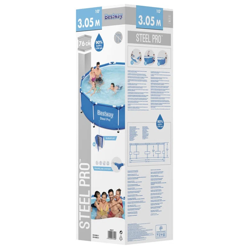 Bestway Steel Pro Swimming Pool 305X76 Cm