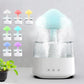 Rain Cloud Humidifier Rain Drop Sound Night Light Aromatherapy Oil Essential