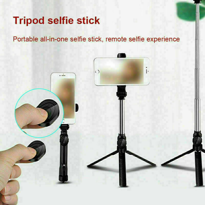 Fit Telescopic Selfie Stick Bluetooth Tripod Monopod Phone Holder