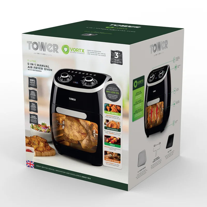 11 L  Manual Air Fryer Oven