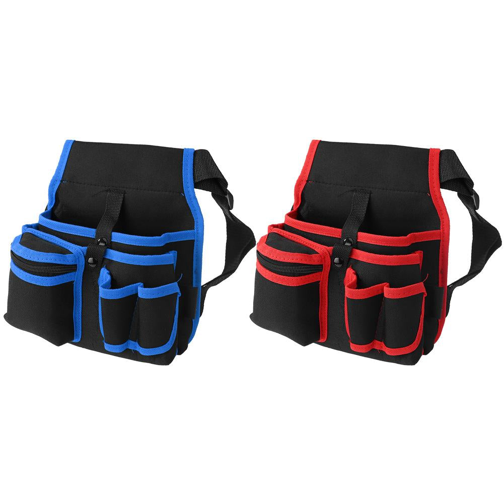 Multipurpose Waist Pockets Wear-Resisting Electrician Tool Bag Organizer Carrying Pouch Big Capacity Belt Waist Pocket Case Bag