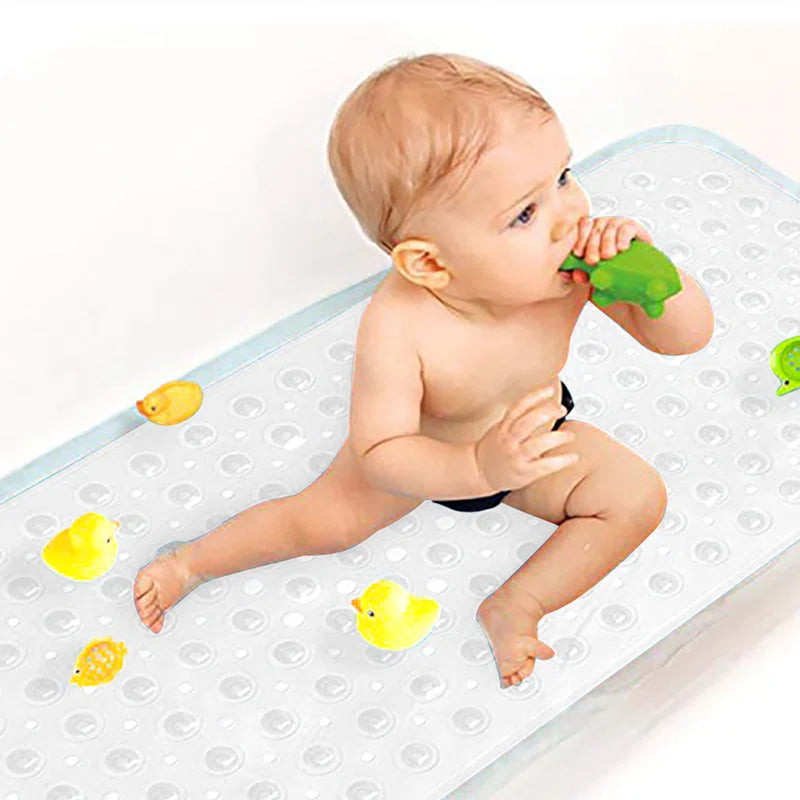 Amere Non Slip Rectangle Shower Bath Tub Mat