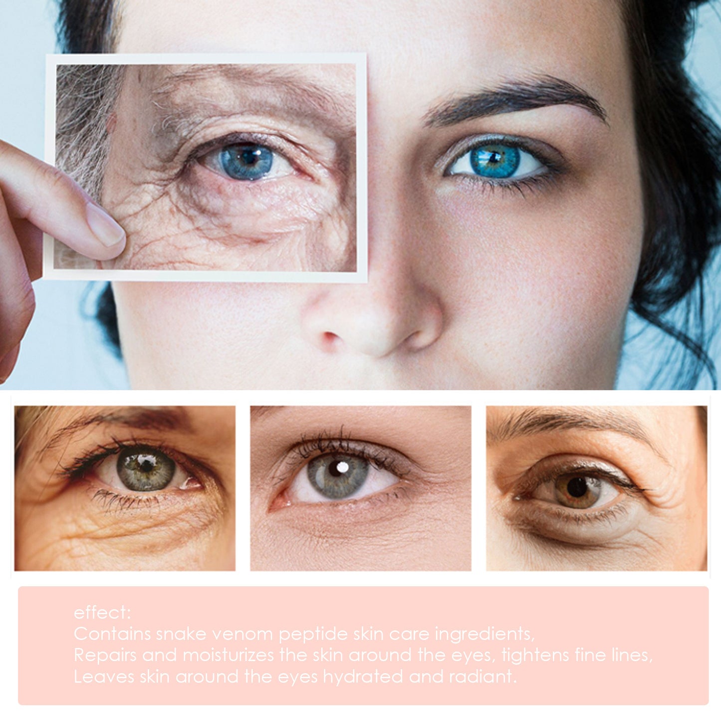 Restoring Eye Cream Moisturizing Skin Fading Wrinkle Hydrating