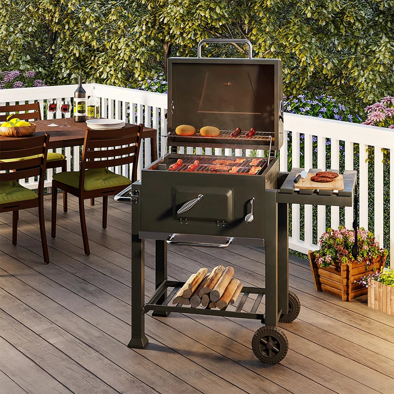 Christoph 113Cm W Charcoal Grill