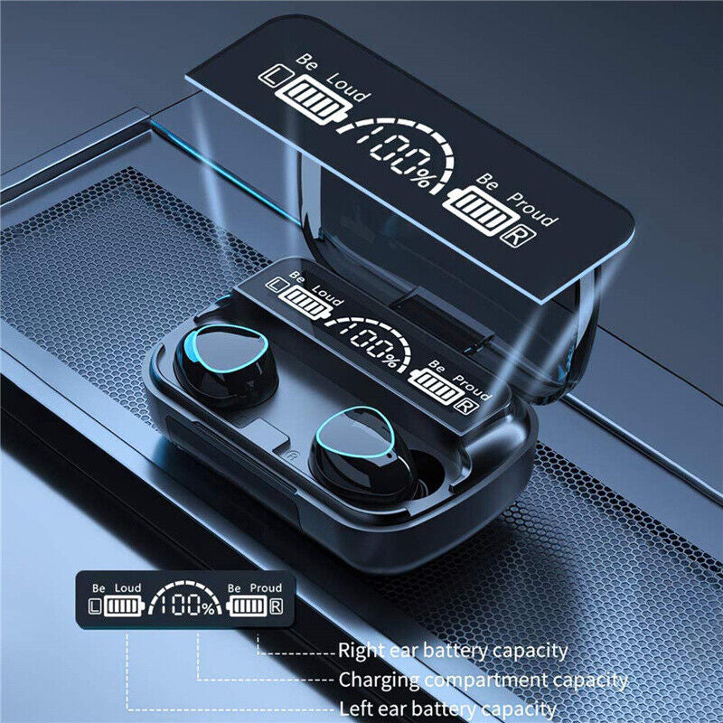 Wireless Bluetooth TWS Earphones with Mini In-Ear Pods for iPhone and Android