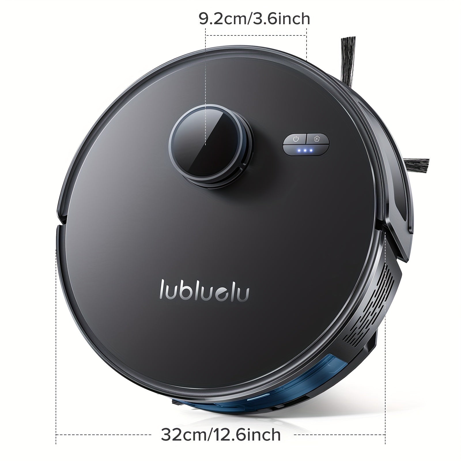 Lubluelu 15 Robot Vacuum And Mop Combo 5000Pa, Auto-Charging, 5 Maps, 30 No-go Zones, 3 In 1 Robot Vacuum Cleaner For Pet Hair Carpet Hard Floor