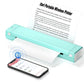 Portable Bluetooth Phone Printer for Home Use - A4 Size