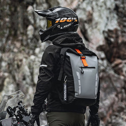 Motorcycle Outdoor Riding Large-capacity Backpack Leisure Waterproof Reflective Backpack