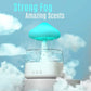 Rain Cloud Humidifier Rain Drop Sound Night Light Aromatherapy Oil Essential