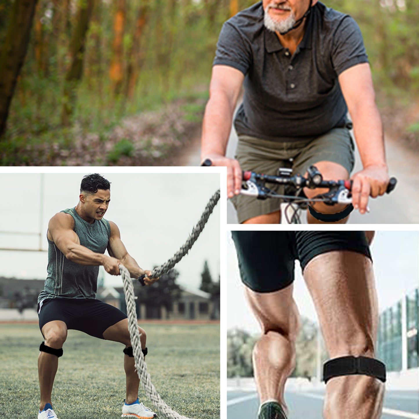 Uses of knee strap