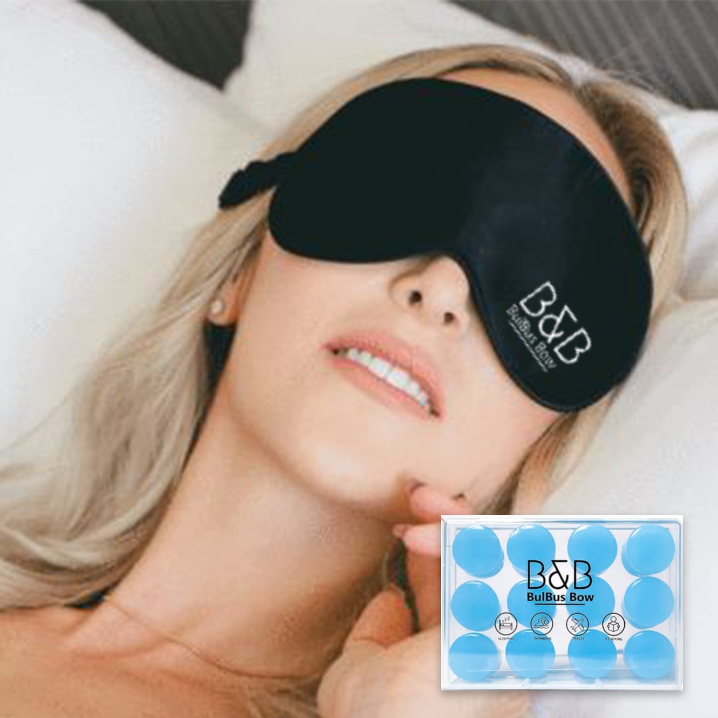 Silk Eye Mask, Improve sleep quality and blackout light